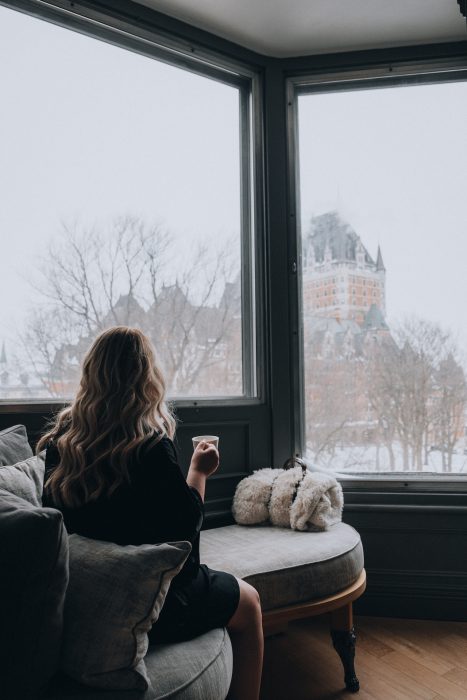 Hôtel Nomad_Vue et café