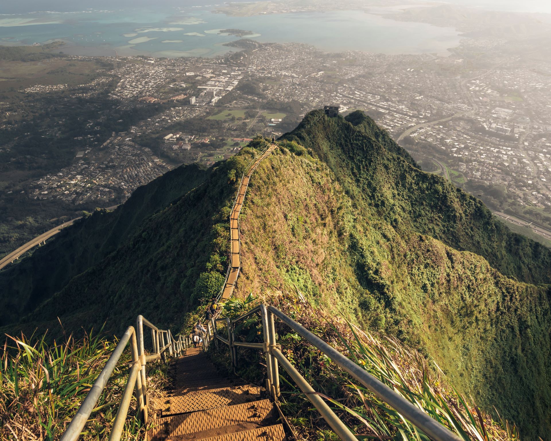 Haiku Stairs color Hawaii