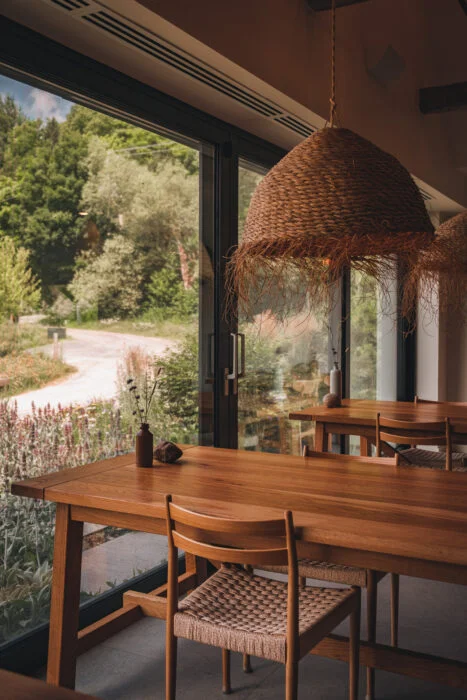 Décor de la salle à manger de la Maison de Soma