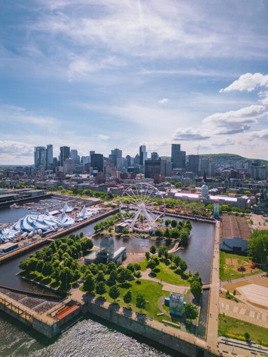 grande-roue-vieux-montreal-drone