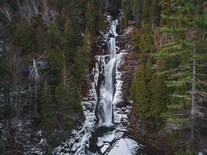 chute-jean-larose-drone-hiver